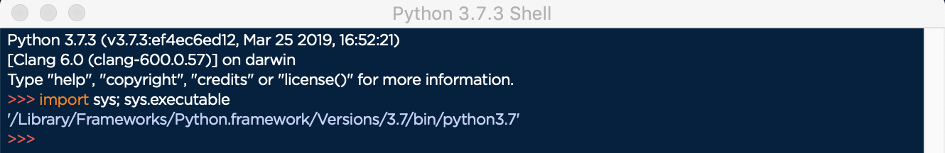 best python module for mac